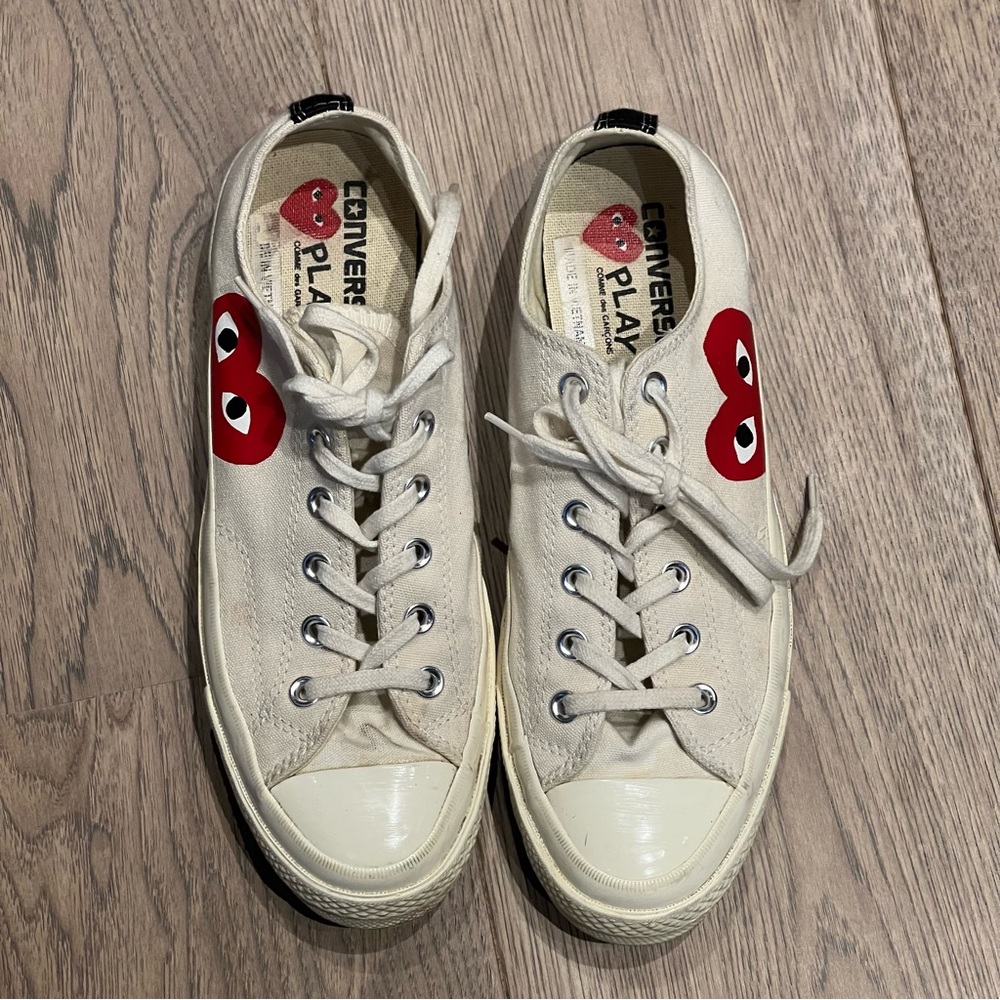 Comme de Garçon Converse Sneakers